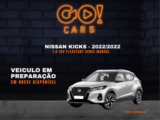 NISSAN KICKS 1.6 16V FLEXSTART SENSE MANUAL NISSAN KICKS 1.6 16V FLEXSTART SENSE MANUAL